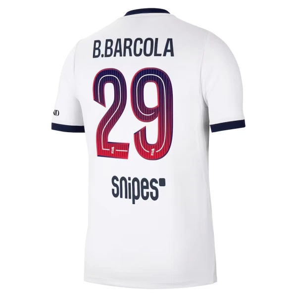 Paris Saint-Germain Bradley Barcola 29 Shirt Heren Uit 2026/27