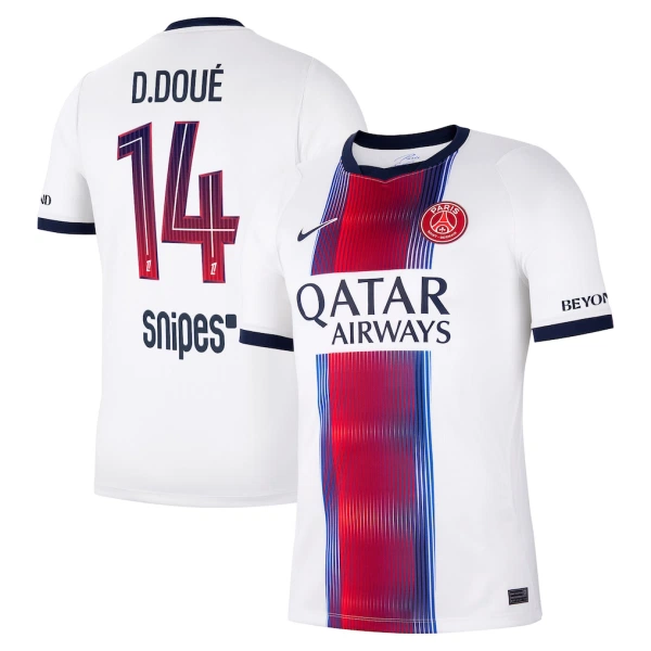 Paris Saint-Germain Desire Doue 14 Shirt Heren Uit 2026/27 Paris Saint-Germain Desire Doue 14 Shirt Heren Uit 2026/27