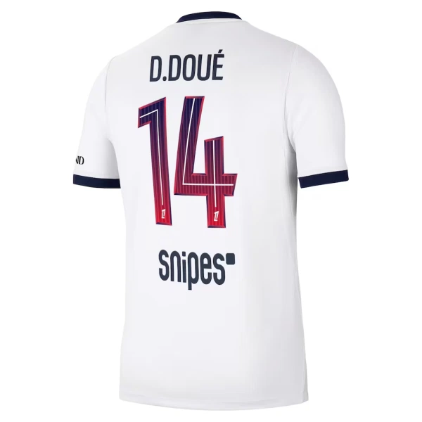 Paris Saint-Germain Desire Doue 14 Shirt Heren Uit 2026/27