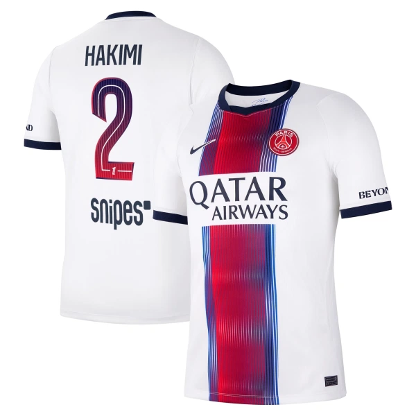 Paris Saint-Germain Hakimi 2 Shirt Heren Uit 2026/27 Paris Saint-Germain Hakimi 2 Shirt Heren Uit 2026/27