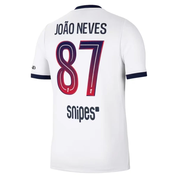 Paris Saint-Germain Joao Neves 87 Shirt Heren Uit 2026/27