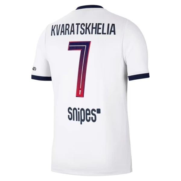 Paris Saint-Germain Kvaratskhelia 7 Shirt Heren Uit 2026/27