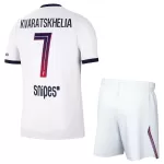 Paris Saint-Germain Kvaratskhelia 7 Tenue Kind Uit 2026/27