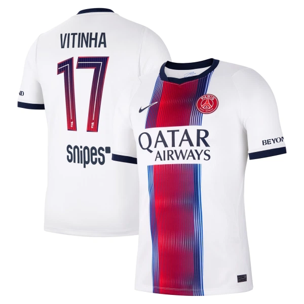 Paris Saint-Germain Vitinha 17 Shirt Heren Uit 2026/27 Paris Saint-Germain Vitinha 17 Shirt Heren Uit 2026/27