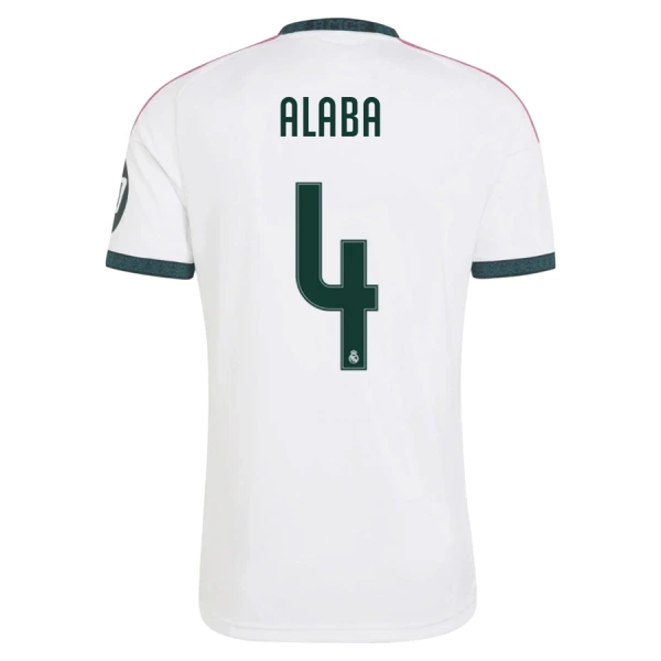Real Madrid Alaba 4 Shirt Heren Thuis 2026/27 Real Madrid Alaba 4 Shirt Heren Thuis 2026/27