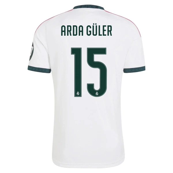 Real Madrid Arda Guler 15 Shirt Heren Thuis 2026/27 Real Madrid Arda Guler 15 Shirt Heren Thuis 2026/27