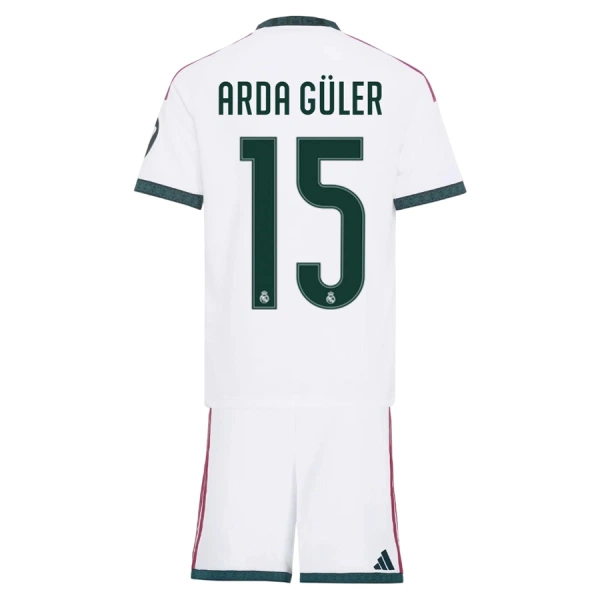 Real Madrid Arda Guler 15 Tenue Kind Thuis 2026/27