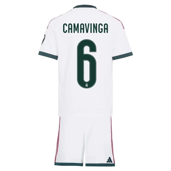 Real Madrid Camavinga 6 Tenue Kind Thuis 2026/27 Real Madrid Camavinga 6 Tenue Kind Thuis 2026/27