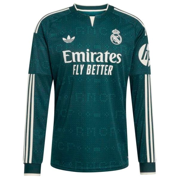 Real Madrid Shirt Heren Uit 2026/27 Lange Mouw Real Madrid Shirt Heren Uit 2026/27 Lange Mouw