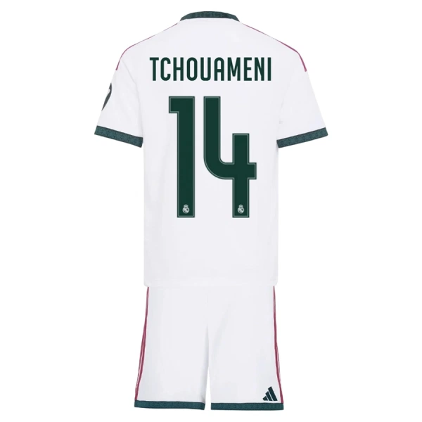 Real Madrid Tchouaméni 14 Tenue Kind Thuis 2026/27 Real Madrid Tchouaméni 14 Tenue Kind Thuis 2026/27