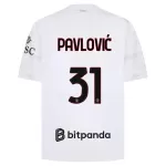 AC Milan Pavlovic 31 Shirt Heren Uit 2026/27