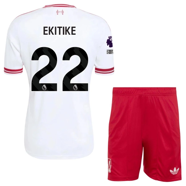 Liverpool Ekitike 22 Tenue Kind Uit 2026/27 Liverpool Ekitike 22 Tenue Kind Uit 2026/27