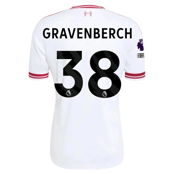 Liverpool Gravenberch 38 Shirt Heren Uit 2026/27 Liverpool Gravenberch 38 Shirt Heren Uit 2026/27