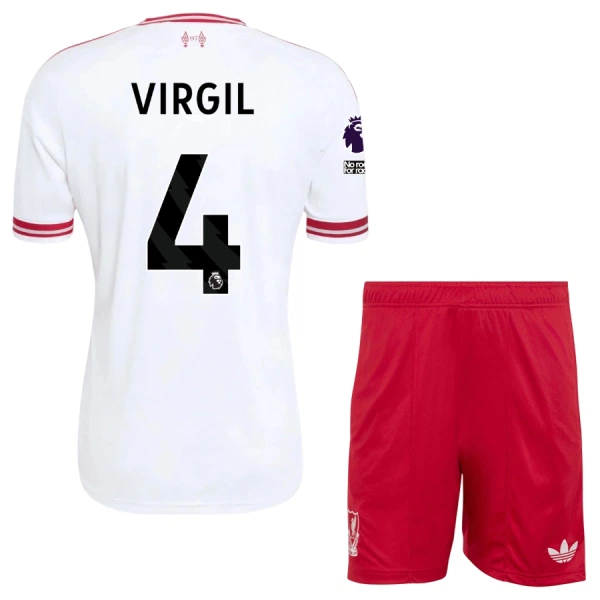 Liverpool Virgil 4 Tenue Kind Uit 2026/27 Liverpool Virgil 4 Tenue Kind Uit 2026/27