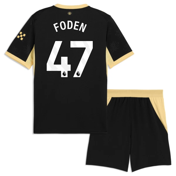 Manchester City Foden 47 Tenue Kind Uit 2026/27 Manchester City Foden 47 Tenue Kind Uit 2026/27