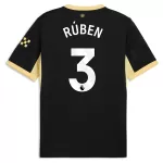Manchester City Rúben 3 Shirt Heren Uit 2026/27