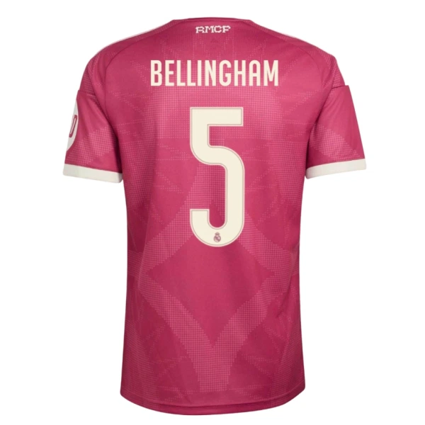 Real Madrid Bellingham 5 Shirt Heren Derde 2026/27 Real Madrid Bellingham 5 Shirt Heren Derde 2026/27