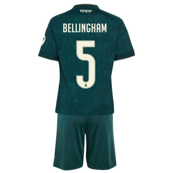 Real Madrid Bellingham 5 Tenue Kind Uit 2026/27 Real Madrid Bellingham 5 Tenue Kind Uit 2026/27