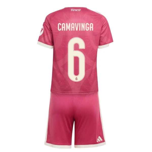Real Madrid Camavinga 6 Tenue Kind Derde 2026/27 Real Madrid Camavinga 6 Tenue Kind Derde 2026/27