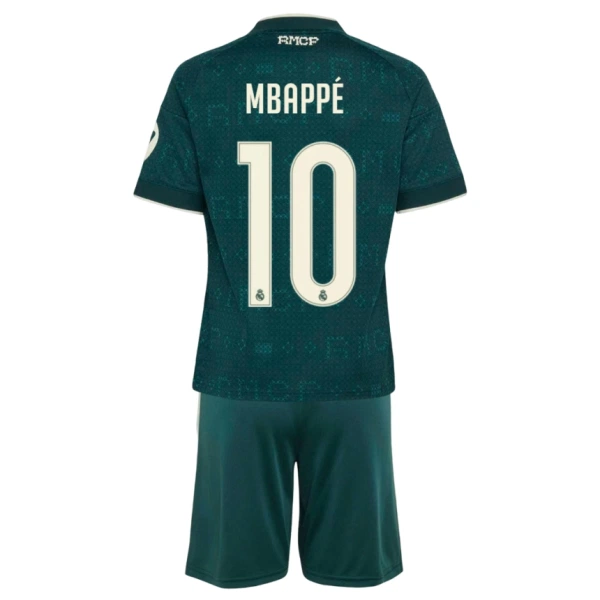 Real Madrid Mbappé 10 Tenue Kind Uit 2026/27 Real Madrid Mbappé 10 Tenue Kind Uit 2026/27