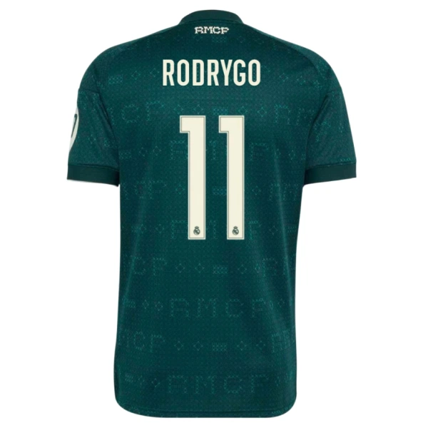 Real Madrid Rodrygo 11 Shirt Heren Uit 2026/27 Real Madrid Rodrygo 11 Shirt Heren Uit 2026/27