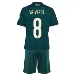 Real Madrid Valverde 8 Tenue Kind Uit 2026/27 Real Madrid Valverde 8 Tenue Kind Uit 2026/27