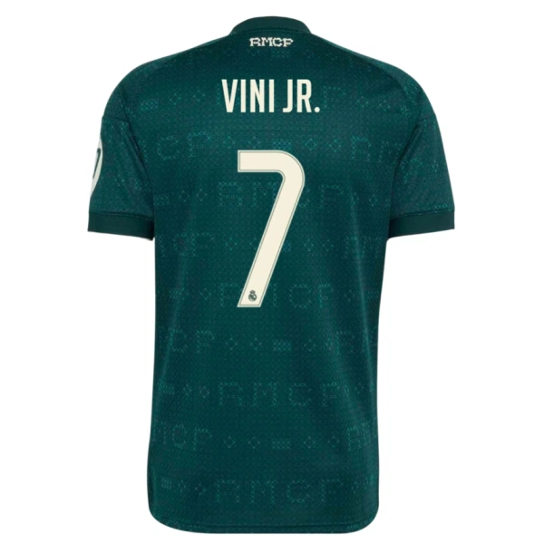 Real Madrid Vini JR. 7 Shirt Heren Uit 2026/27 Real Madrid Vini JR. 7 Shirt Heren Uit 2026/27