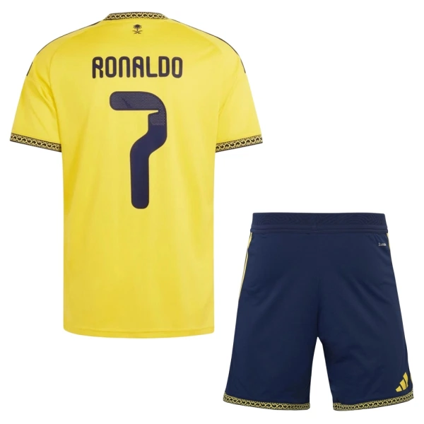 Al-Nassr FC Ronaldo 7 Tenue Kind Thuis 2026/27 Al-Nassr FC Ronaldo 7 Tenue Kind Thuis 2026/27