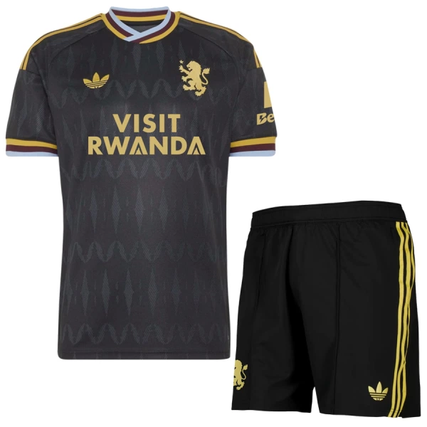 Aston Villa Tenue Kind Uit 2026/27 Aston Villa Tenue Kind Uit 2026/27