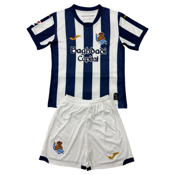 Real Sociedad Tenue Kind Thuis 2026/27 Real Sociedad Tenue Kind Thuis 2026/27