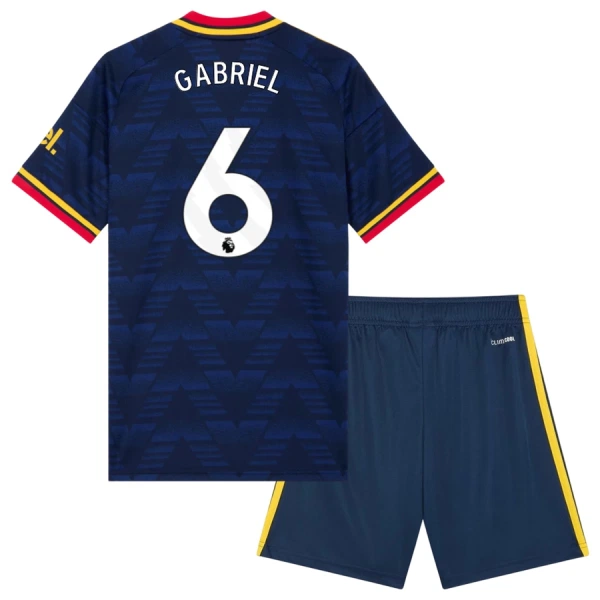 Arsenal Gabriel 6 Tenue Kind Uit 2026/27 Arsenal Gabriel 6 Tenue Kind Uit 2026/27