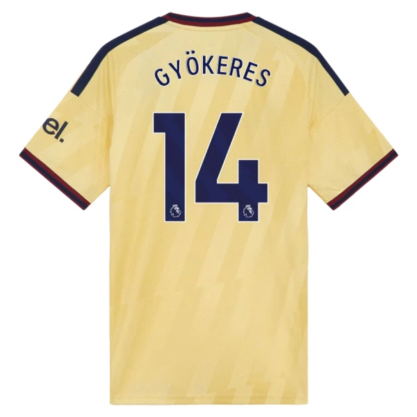 Arsenal Gyokeres 14 Shirt Heren Derde 2026/27 Arsenal Gyokeres 14 Shirt Heren Derde 2026/27