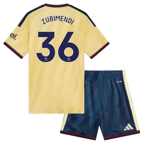Arsenal Zubimendi 36 Tenue Kind Derde 2026/27