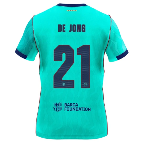 FC Barcelona Frenkie de Jong 21 Shirt Heren Derde 2026/27 FC Barcelona Frenkie de Jong 21 Shirt Heren Derde 2026/27