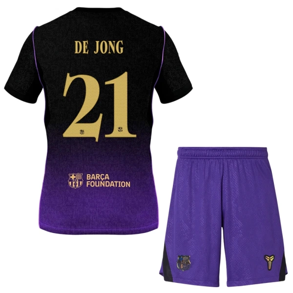FC Barcelona Frenkie de Jong 21 Tenue Kind Uit 2026/27 FC Barcelona Frenkie de Jong 21 Tenue Kind Uit 2026/27