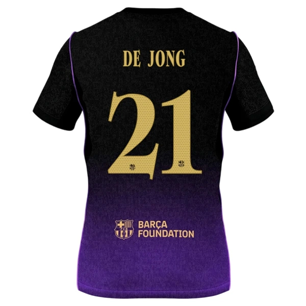 FC Barcelona Frenkie de Jong 21 Tenue Kind Uit 2026/27