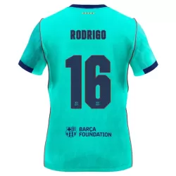 FC Barcelona Rodrigo 16 Shirt Heren Derde 2026/27 FC Barcelona Rodrigo 16 Shirt Heren Derde 2026/27