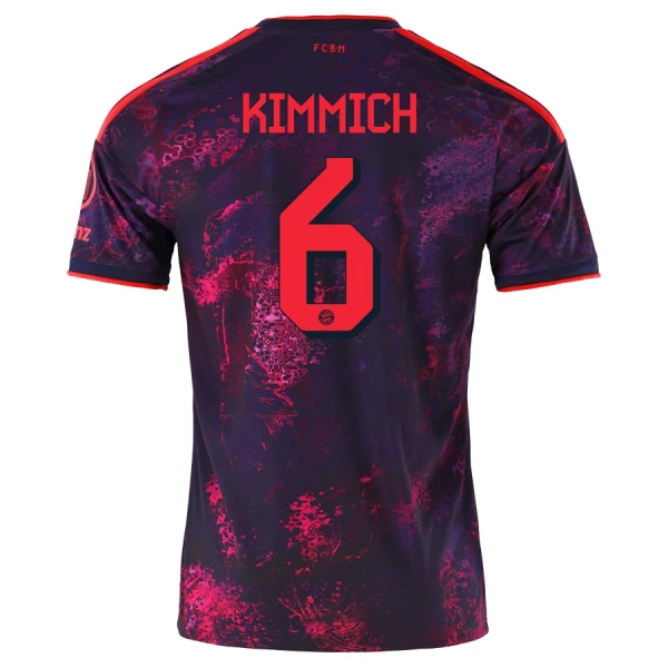 FC Bayern München Kimmich 6 Shirt Heren Derde 2026/27 FC Bayern München Kimmich 6 Shirt Heren Derde 2026/27