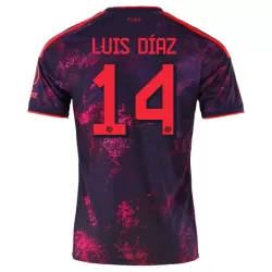 FC Bayern München Luis Díaz 14 Shirt Heren Derde 2026/27 FC Bayern München Luis Díaz 14 Shirt Heren Derde 2026/27