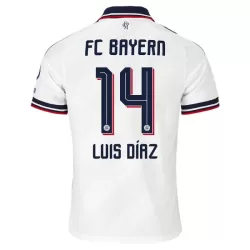 FC Bayern München Luis Díaz 14 Shirt Heren Uit 2026/27 FC Bayern München Luis Díaz 14 Shirt Heren Uit 2026/27