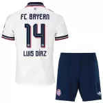 FC Bayern München Luis Díaz 14 Tenue Kind Uit 2026/27