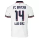 FC Bayern München Luis Díaz 14 Tenue Kind Uit 2026/27