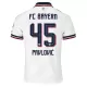 FC Bayern München Pavlovic 45 Shirt Heren Uit 2026/27 FC Bayern München Pavlovic 45 Shirt Heren Uit 2026/27