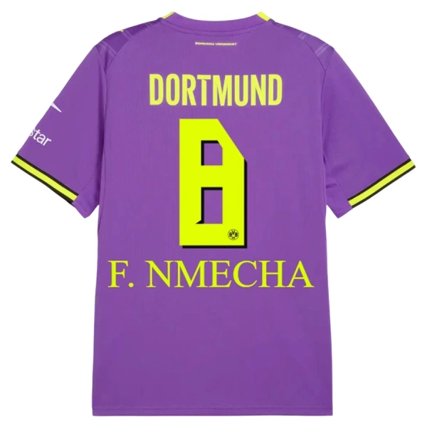 Borussia Dortmund F. Nmecha 8 Shirt Heren Derde 2026/27 Borussia Dortmund F. Nmecha 8 Shirt Heren Derde 2026/27