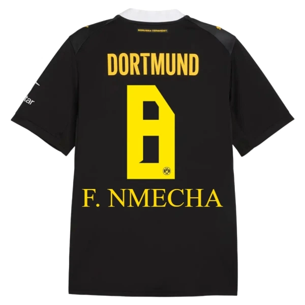 Borussia Dortmund F. Nmecha 8 Shirt Heren Uit 2026/27 Borussia Dortmund F. Nmecha 8 Shirt Heren Uit 2026/27