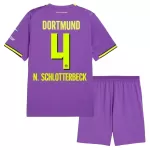 Borussia Dortmund N. Schlotterbeck 4 Tenue Kind Derde 2026/27