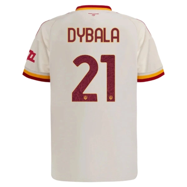 AS Roma Dybala 21 Shirt Heren Uit 2026/27 AS Roma Dybala 21 Shirt Heren Uit 2026/27