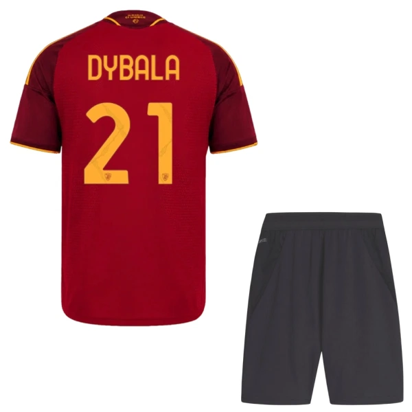 AS Roma Dybala 21 Tenue Kind Thuis 2026/27 AS Roma Dybala 21 Tenue Kind Thuis 2026/27
