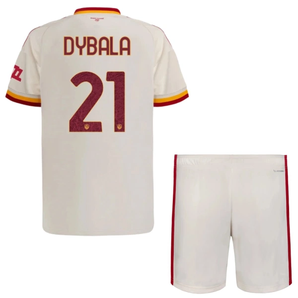 AS Roma Dybala 21 Tenue Kind Uit 2026/27 AS Roma Dybala 21 Tenue Kind Uit 2026/27