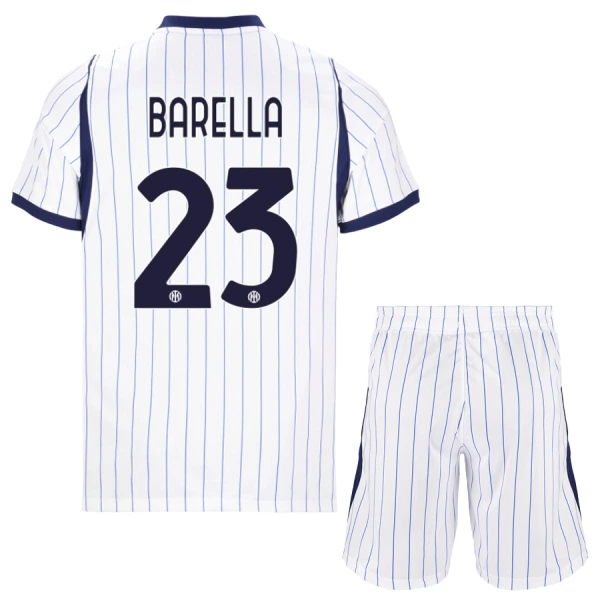 Inter Milan Barella 23 Tenue Kind Uit 2026/27 Inter Milan Barella 23 Tenue Kind Uit 2026/27